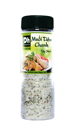 Sale con pepe bianco e foglie di lime vietnamita Dh Foods 120g.